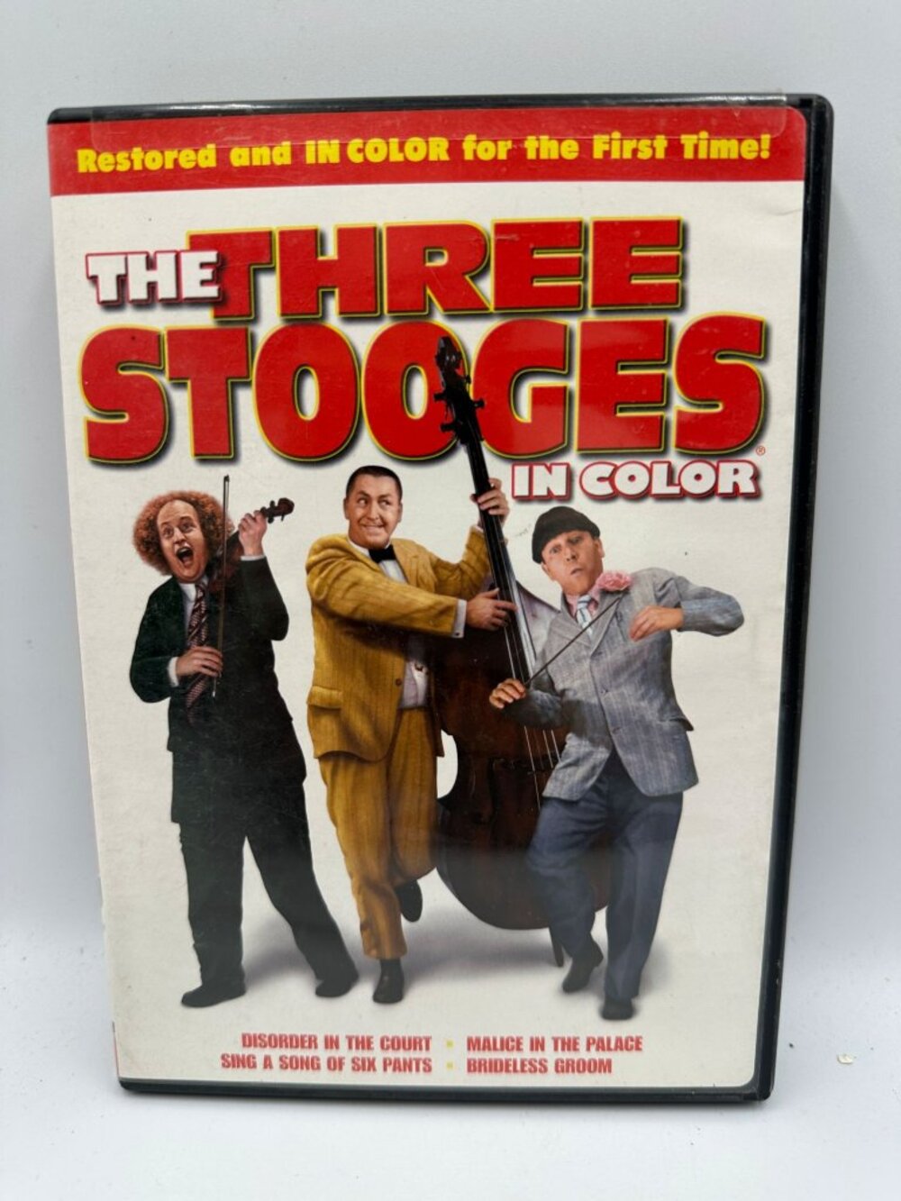 The Three Stooges In Color DVD Original Full Frame Edition 2005 Legend Films